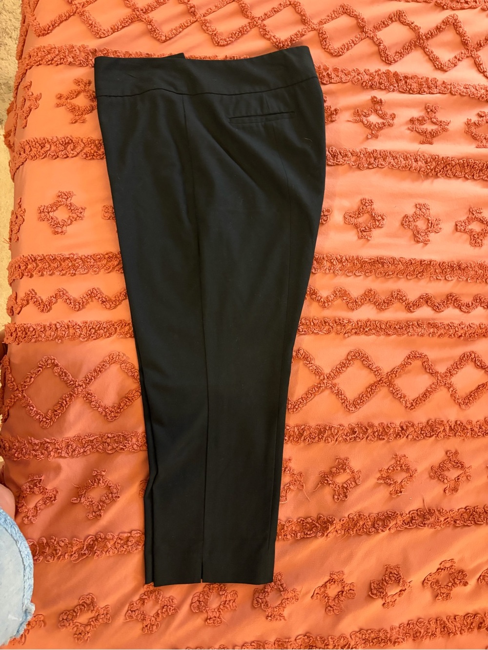 Talbots Black Straight-Leg Women's Pants